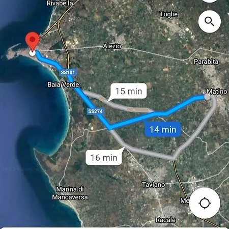 Сasa de vacaciones Bianco Antico Salento Matino
